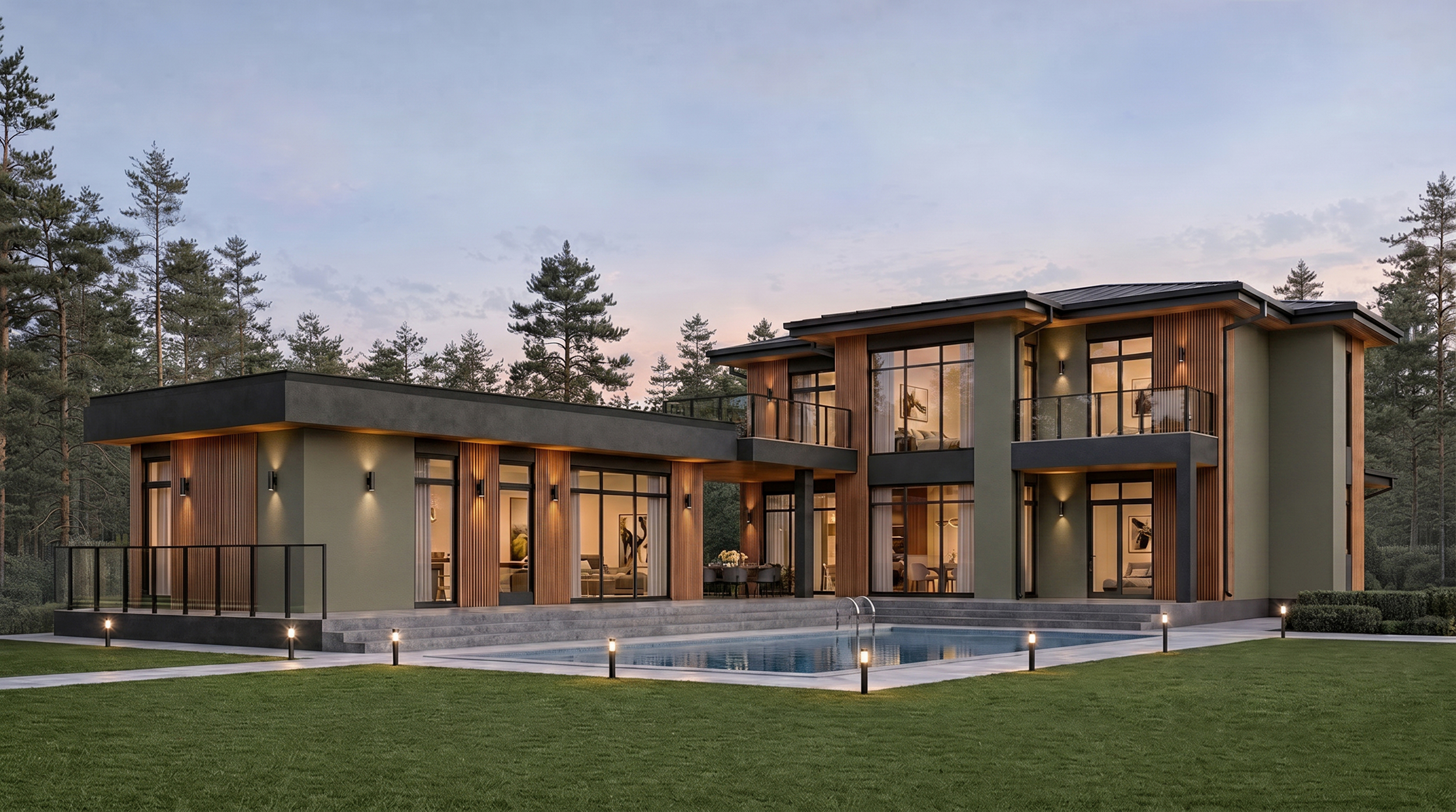 Оливково-зеленый